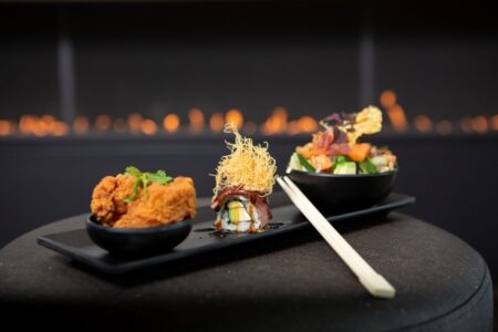Sushi tijdens Oosterse break als pauzemoment bij zakelijke bijeenkomst in Utrecht - Houten